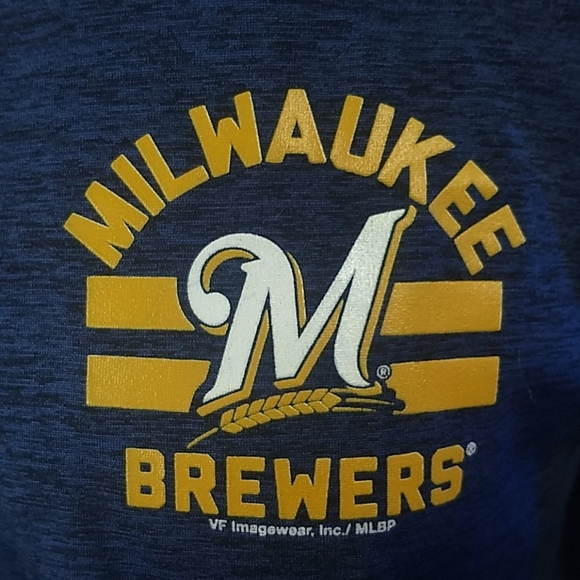 Brewers Logo tee size L Officially licensed ss tee - Picture 9 of 9